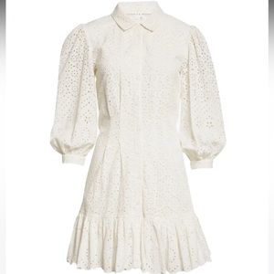 Veronica Beard White Kylan Dress size 4 NWOT